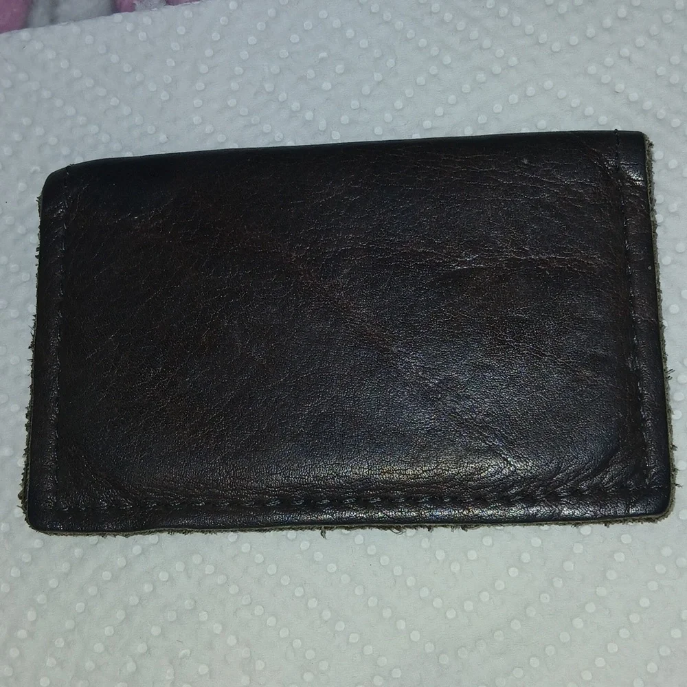 Buffalo Wallet Bifold Vintage Preloved Beautifully Card Size